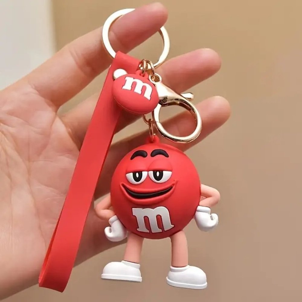 New  M&M's Bracelet Wristlet Keychain/ Bag charm